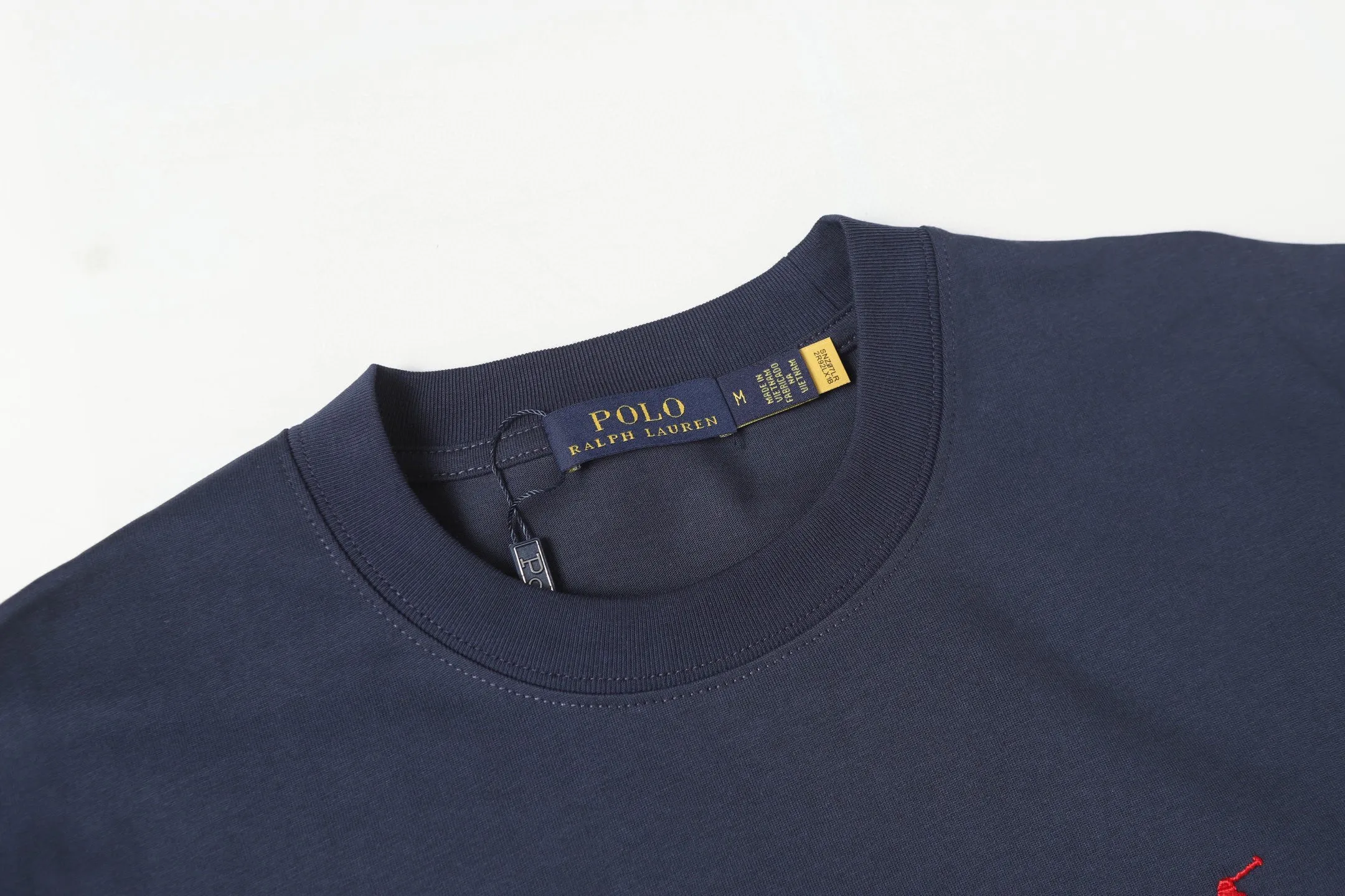 Ralph Lauren/ Classic logo T Os Same Style ：Black White Blue Gray Size：S M L XL